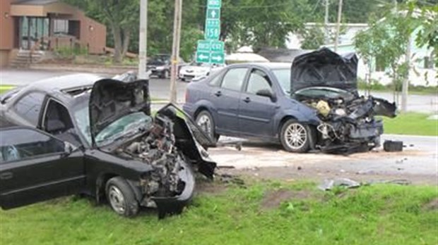 Un accident fait trois blessés