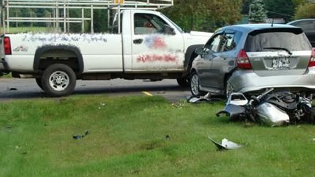 Deux accidents graves à St-Félix-de-Valois
