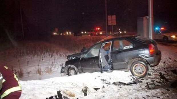 Trois blessés mineurs à Saint-Charles-Borromée