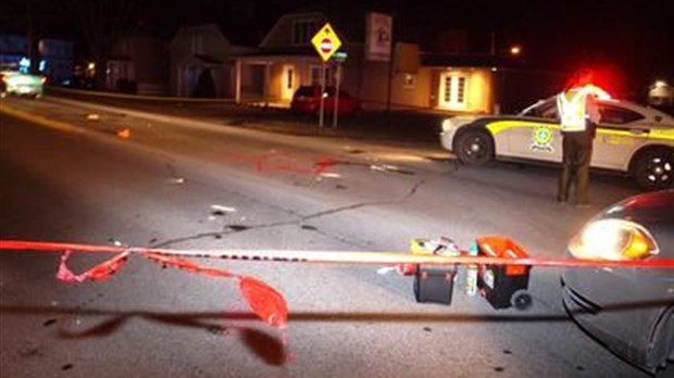 Un piéton happé mortellement  à St-Félix-de-Valois