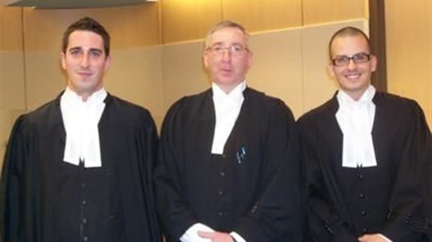 Deux nouveaux membres au barreau