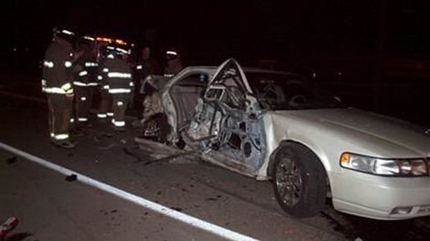 Accident mortel à Saint-Jean-de-Matha