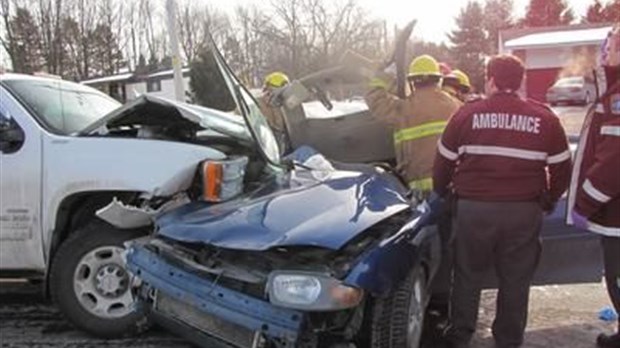Cinq blessés à Crabtree