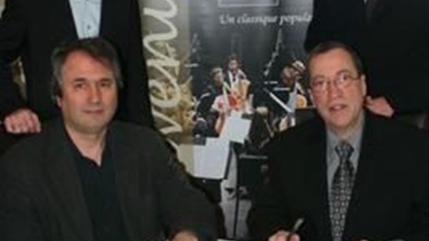 Des musiciens heureux à la Sinfonia de Lanaudière