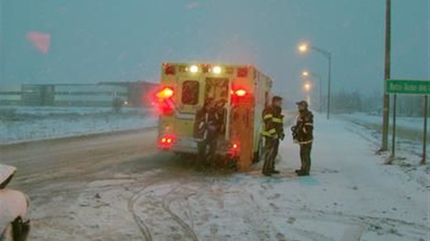 Cinq blessés dans un accident