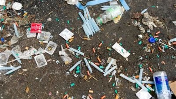 Beaucoup de sensibilisation chez les gens qui s'injectent