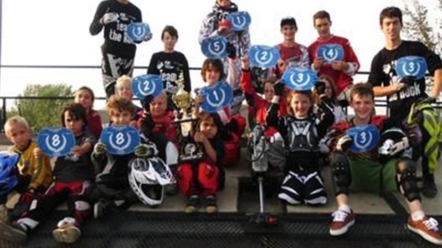 Deux coureurs du club BMX de Crabtree se distinguent