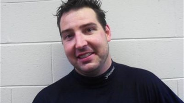 Mathieu Melançon avec le Blizzard