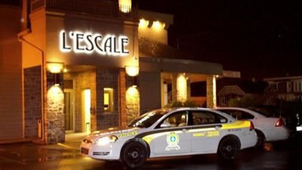 Vol à main armée au bar l'Escale