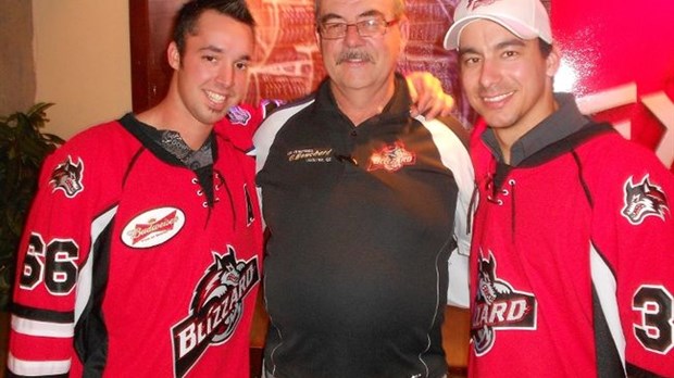 Dany Roch avec le Blizzard