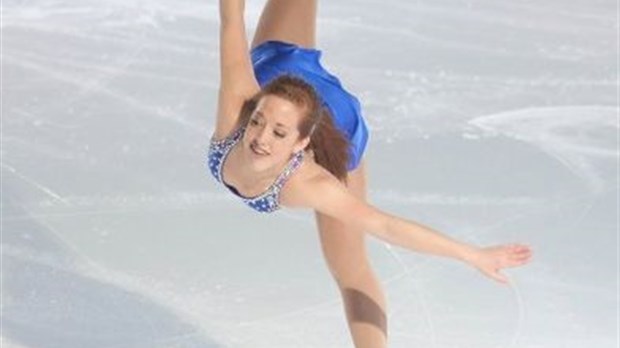 Karelle Nadeau, sur l’équipe de Patinage Québec