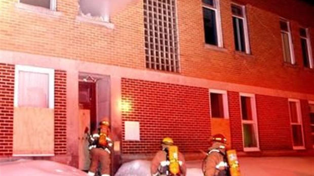 Incendie à l'ancienne clinique de psychiatrie infantile
