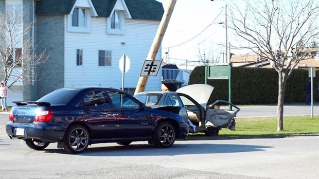 Un blessé à Saint-Charles Borromée