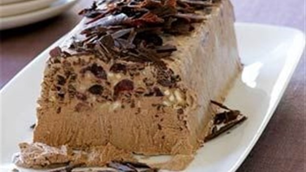 Semifreddo marsala, noisettes et chocolat