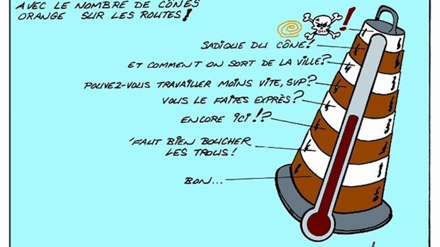 Caricature du 6 juin du Journal de Joliette