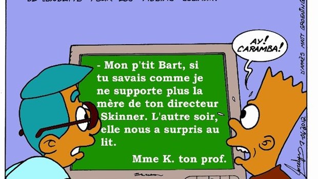 Caricature du 13 juin 2012 du Journal de Joliette