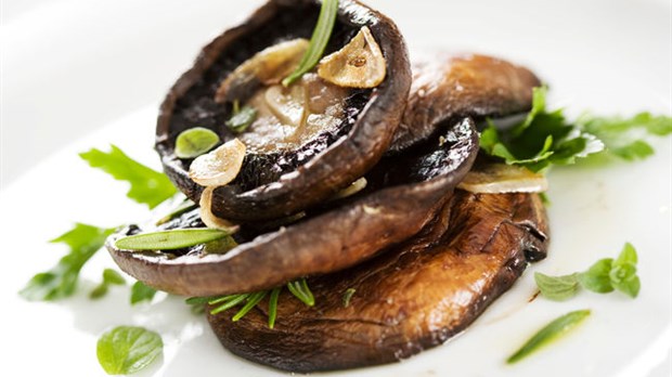 Portobello grillés au balsamique