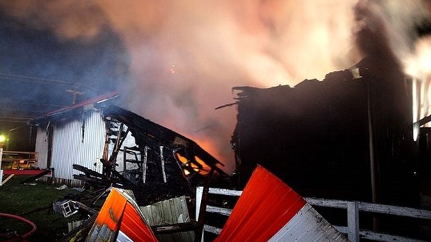 Incendie au Camping Le Saint-Paul