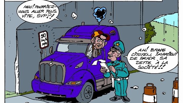 Caricature du 4 juillet du Journal de Joliette