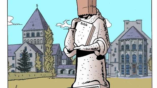 Caricature du 11 juillet du Journal de Joliette