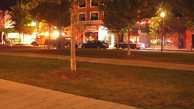 Agression au couteau au centre-ville de Joliette