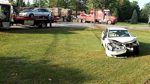 Violente collision à Saint-Félix-de-Valois