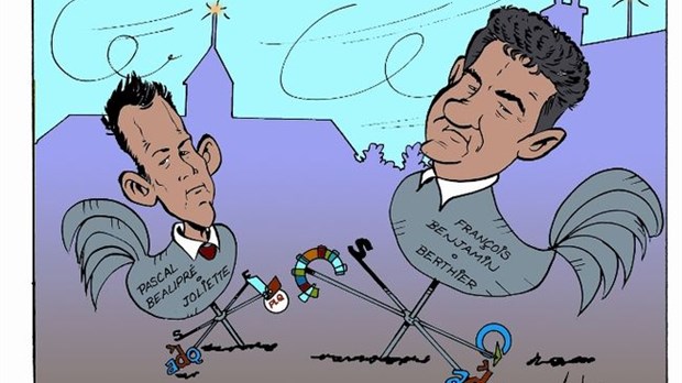 Caricature du Journal de Joliette du 12 septembre 2012