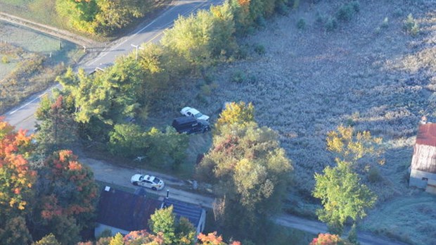 Opération policière à Rawdon