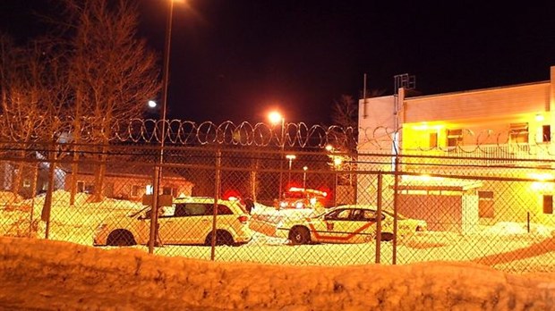 Dégât d’eau à la prison