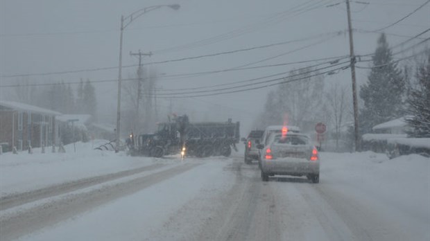 Des conditions routières difficiles