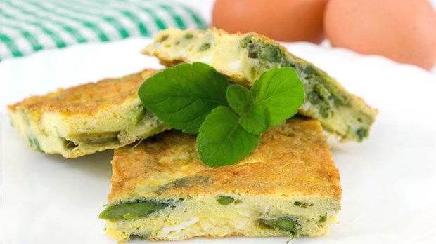 Frittata aux asperges