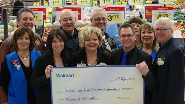20 000 $ remis par le Wal-Mart de Joliette