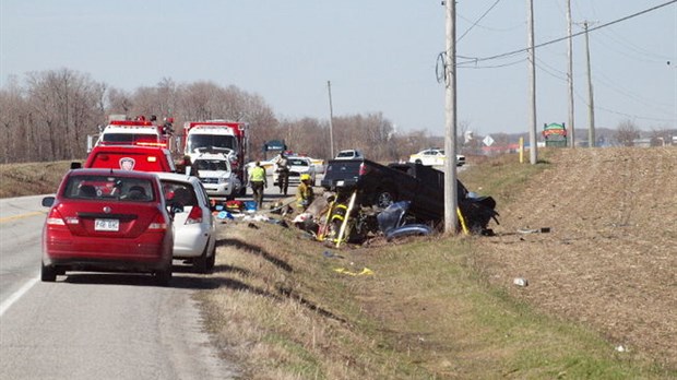 Une conductrice meurt dans une collision