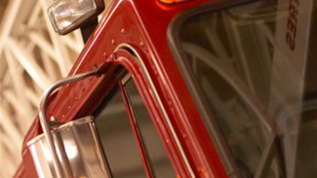 Incendie de forêt à Sainte-Julienne