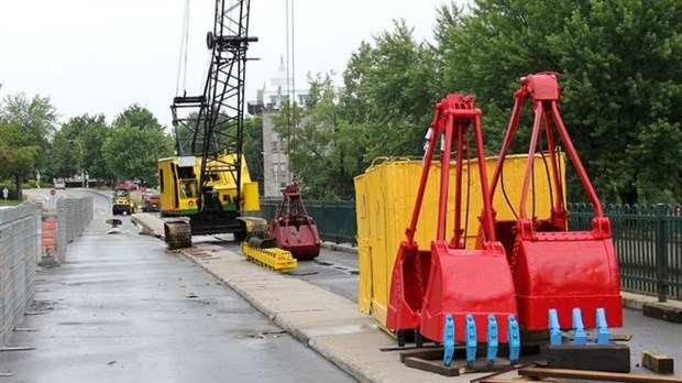Rivière L’Assomption à Joliette : courte opération de dragage