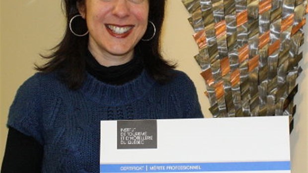 Marie-Andrée Alarie honorée par l’Institut du tourisme et de l’hôtellerie du Québec