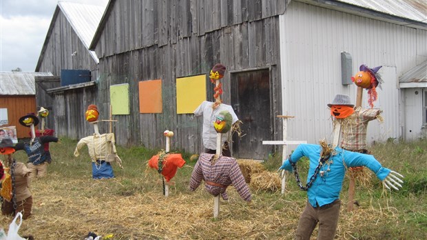 Une exposition d’épouvantails à Ste-Élisabeth 