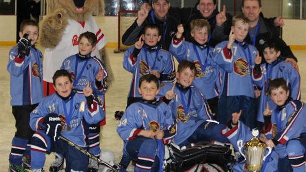 Le Blizzard novice B champion