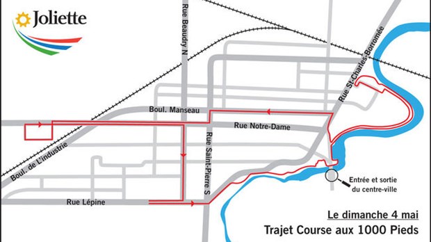 bouger en toute sécurité à Joliette