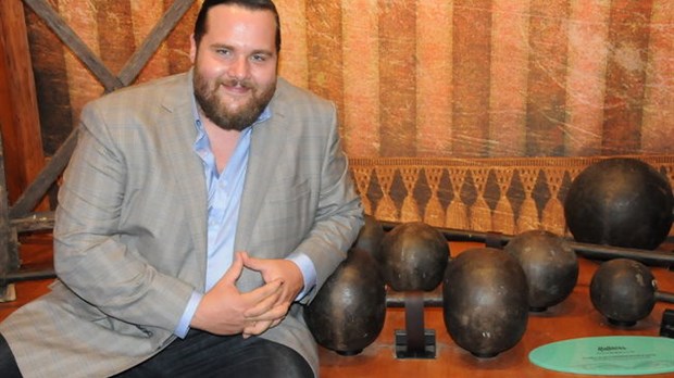 Louis Cyr revient à la maison