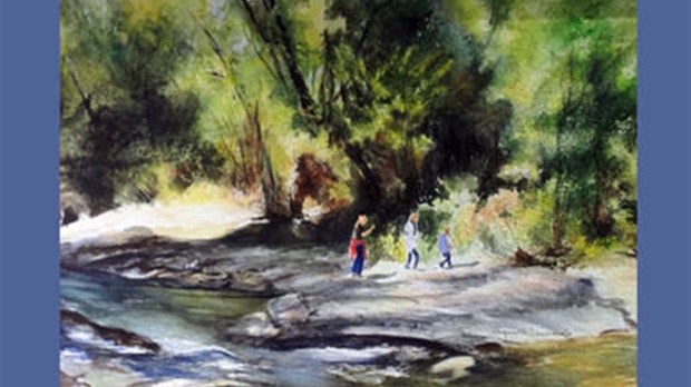 Exposition de la peintre aquarelliste Huguette Desmarais