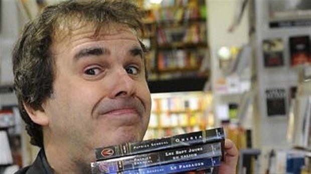 Patrick Sénécal de passage à Joliette dans le cadre de la tournée « Les auteurs se font libraires »