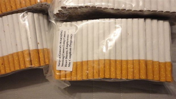 Perquisition de tabac de contrebande à Joliette