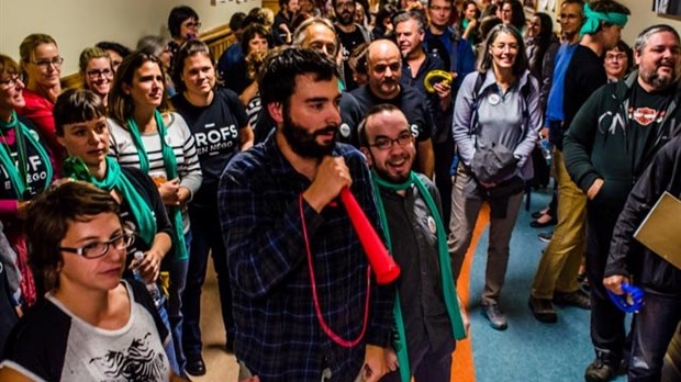 Les enseignants du Cégep de Joliette ont occupé les bureaux de la direction