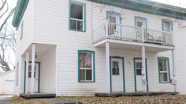 Incendie suspect au centre-ville de Joliette