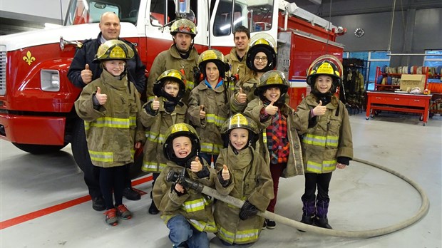 Joliette a accueilli ses « Pompiers d’un jour »
