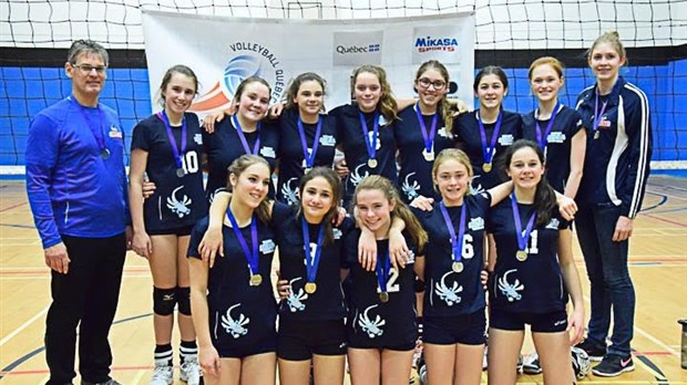 Les Libellules championnes à Vaudreuil 