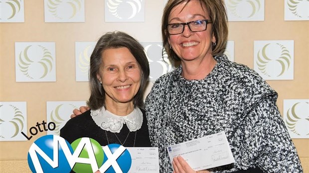 Le Lotto Max fait deux heureuses dans Lanaudière