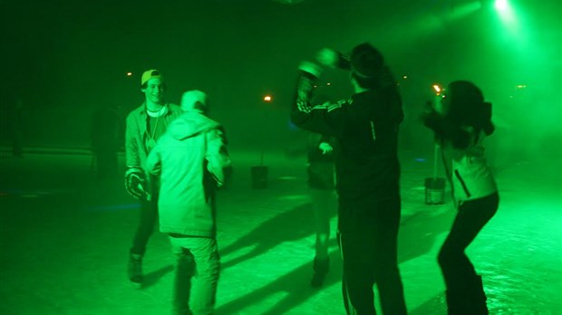 Retour de la soirée disco-patin