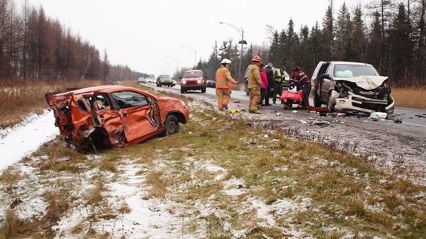 Elle reconnait avoir provoqué un accident